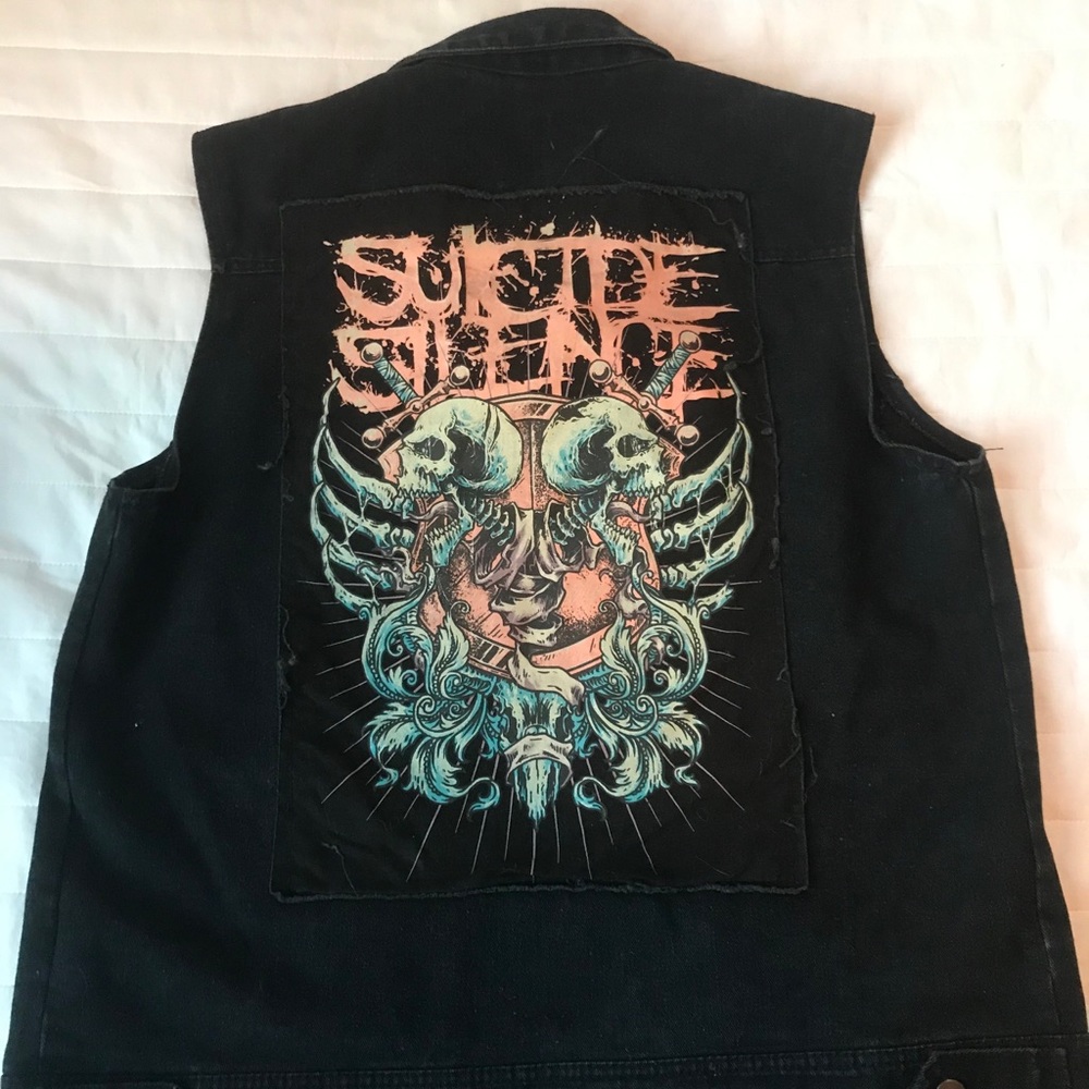 Suicide Silence Denim Vest
